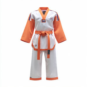Uniforme de Taekwondo y Boxeo al por Mayor para Mujer, 100% Algodón Poliéster, Traje de Entrenamiento para Luchadoras, Uniformes de MMA y Taekwondo para Damas - Product Image 1
