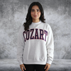 Cozart Women's OEM Women's Oversized Mock Neck Sweatshirt Heavyweight Cotton Streetwear Private Label Manufacturer - Product Image 2