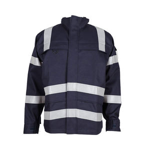 Chaqueta de Seguridad Reflectante de Alta Visibilidad ANSI Clase 2, Impermeable para Invierno, para Hombre, Ropa de Trabajo de Seguridad Vial con Logotipo Personalizado - Product Image 4