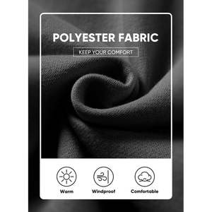 2025 hommes décontracté coton cordon sweats à capuche col rond pull étiquette personnalisée fermeture éclair Style XL taille 3D broderie 500gsm poids - Product Image 4