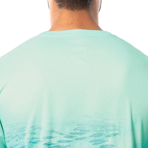 เสื้อตกปลาผู้ชายแบบมืออาชีพ กันน้ำ พิมพ์ลายดิจิตอลเต็มตัว โพลีเอสเตอร์ 100% คอกลม UPF 50+ ไซส์ใหญ่ - Product Image 6