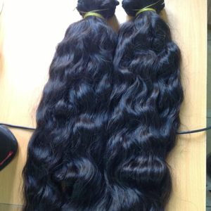 ผมแท้จากวัดอินเดีย บริสุทธิ์จากธรรมชาติ  ผมอินเดียใต้ หนา เงางาม  ทอแบบดับเบิ้ลเวฟท์  มีทุกสี  ใช้ได้กับทุกคน - Product Image 2