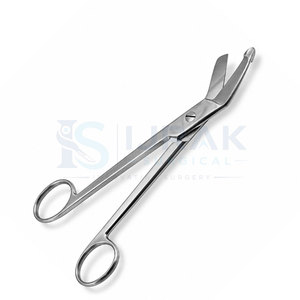 Tijeras para Vendajes de Acero Inoxidable, Tijeras Quirúrgicas, Pinzas Médicas Manuales para Primeros Auxilios y Uso en Quirófano - Product Image 3