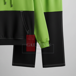 Conjunto de Sudadera con Capucha y Pantalones Deportivos para Hombre, 2 Piezas, con Logotipo Personalizado, Sudadera de Forro Polar, Conjunto de Sudadera de Forro Polar de Algodón para Hombre - Product Image 5