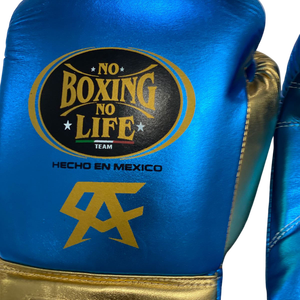 Guantes Profesionales Personalizados No Boxing No Life, Hechos a Medida, 100% Cuero Genuino, Ligeros, para Entrenamiento y Sparring para Adultos - Product Image 2