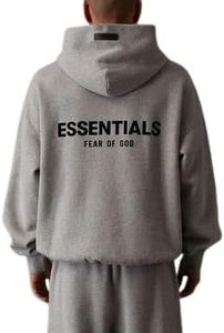 Essentials <b>Pullover</b> Hoodie, Cotton Blend, Adult Unisex, Oversized <b>Men</b> Size, One Size Down - Product Image 3