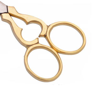 Embroidery <b>Sewing</b> Nail Cuticle <b>Scissors</b> Gold Handle German Stainless Steel Beautiful Design Beauty Multipurpose <b>Scissor</b> - Product Image 4