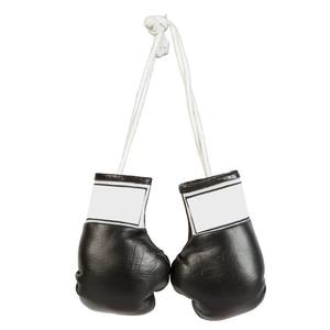 Llavero de guante de boxeo mini de cuero sintético, llavero colgante para coche, llavero de guantes de boxeo, regalo de MMA, diseño de tamaño personalizado - Product Image 6