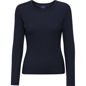 Camiseta de Lona Casual para Mujer, con Logotipo Personalizado, Manga Larga, Alta Calidad, Transpirable, Anti-Pilling, Color Sólido Personalizable - Product Image 5