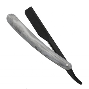 High Demanded OEM Acceptable Wood Handle Professional Safety Barber Straight <b>Razor</b> Stainless Steel Single Edge Face Body Shaving - Product Image 5