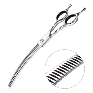 Ciseaux à effiler de 6,0 pouces avec vis réglable, ciseaux de salon pour barbier, ciseaux texturisants pour une coupe de précision - Product Image 1