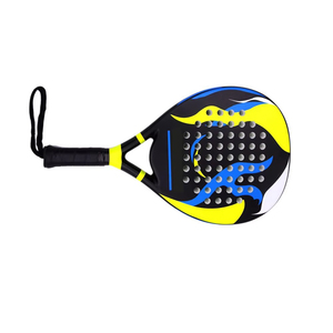 Raqueta de Pádel con Gráfico Dinámico de Llama de Carbono 12K, Forma de Lágrima, Núcleo Suave de Eva - Product Image 2