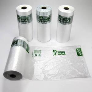 Tien Duc Factory Biodegradable HDPE LDPE Transparent Bottom Gusset TD 12 Heat Seal Fruit Vegetable Food Packaging Plastic <b>Bags</b> - Product Image 2