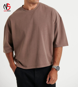 Top Unique Quality Wholesale 100% Cotton Mesh <b>boxy</b> <b>T</b> <b>Shirt</b> Men's Plus Size Best Price and High Quality At NURAK's In 2026 - Product Image 3