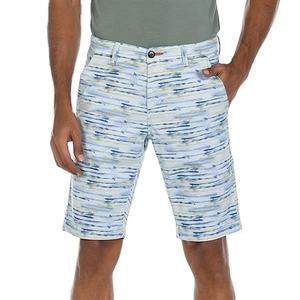 Shorts de bain personnalisés pour hommes, en tissu tricoté imprimé, avec ceinture élastique, pour la plage, vente en gros OEM - Product Image 5
