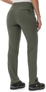 Pantalones de Mujer Color Verde Oliva con Cordón Ajustable, Bolsillos con Cremallera y Puños Elásticos - Product Image 6