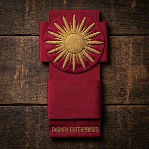 Badges brodés sur mesure en fil d'argent, faits à la main, avec pochette en velours violet pour insignes maçonniques, et patchs à bordure vierge pour la création de badges - Product Image 5