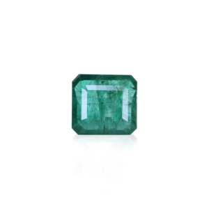 Natural Emerald Cut Loose Gemstone 6.8 Carat Handcrafted Zambian Emerald for Fine Jewelry - Product Image 1