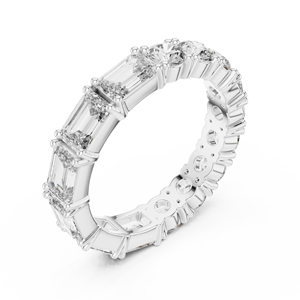 Meartist 14K Eternity Band Anillo de círculo de cristal CZ completo - Product Image 2
