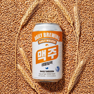 Cerveza de Trigo Coreana Artesanal Weizen, Lata de 355 ml, Caja de 24 Unidades, Hefeweizen Premium Sin Filtrar, 5% de Contenido de Alcohol, Venta al Por Mayor para Exportación - Product Image 5
