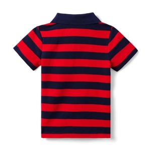 Polo pour garçon de qualité supérieure, 100% coton tricoté, respirant, manches courtes, décontracté, tendance, pour un confort quotidien, certifié LEED - Product Image 5