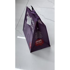 Medium Size OEM/ODM Vietnam Shoulder PP Woven <b>Fabric</b> Bopp Laminated New Lifestyle <b>Bags</b> Customized Color Box Shopping <b>Bag</b> - Product Image 3