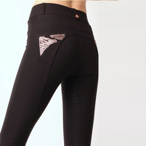 Pantalones de Montar a Caballo de Alta Calidad, Elásticos en 4 Direcciones, Leggings, Ropa Ecuestre, en Tela Técnica con Tacto Suave - Product Image 2