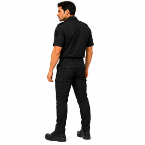 Uniforme Táctico de Verano para Guardias de Seguridad, Camisa de Trabajo de Manga Corta y Pantalones Cargo, Color Sólido, Personalizable, Venta al Por Mayor - Product Image 6