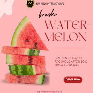 Sandía Fresca Vietnamita de Alta Calidad de Ho Chi Minh City, Socio de Exportación B2B Internacional Kim Minh - Product Image 2