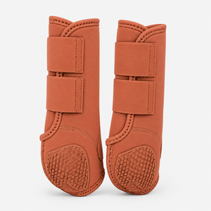 Bottes de sport équestres professionnelles en néoprène pour l'équitation, l'entraînement, la course, le saut d'obstacles et l'utilisation en écurie, avec ajustement sécurisé et protection des splints - Product Image 3