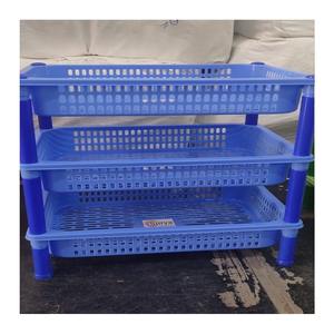 Juego de 3 Carritos de Almacenamiento de Plástico, Organizador de Cocina, Estante para Oficina, Baño y Hogar, Estante de Almacenamiento Rodante Portátil y Duradero - Product Image 2