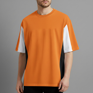 Men Oversize T Shirt Men Trendy <b>Baggy</b> Cotton Street Fashion Casual Wear Soft Breathable Comfortable Daily Use - Product Image 1