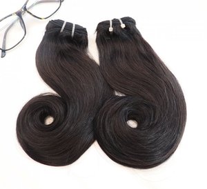 El mejor vendedor, cabello humano virgen rizado, estilo color natural, pelucas de cabello humano 100% de la fábrica VQ Hair Vietnam - Product Image 4