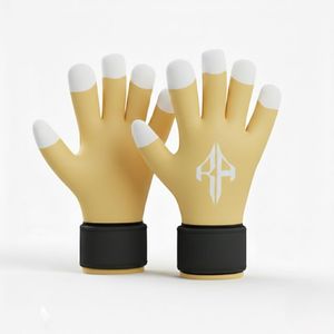 Gants de gardien de but unisexes en PU, respirants, avec protection des doigts et du pouce, haute qualité, couleur personnalisable. - Product Image 4
