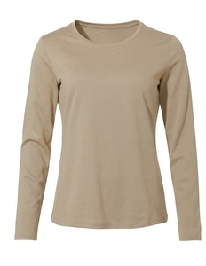 Top Manufacturer Best Quality Summer Eco-Friendly Long Sleeves Casual Wear Women <b>T</b> <b>Shirt</b> Solid Colors - Product Image 2