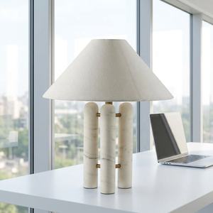 Premium Design Table Lamp With Modern Look in Marble for Bedroom Living Room Home <b>Decorative</b> <b>Lighting</b> Use Table Lamp - Product Image 3