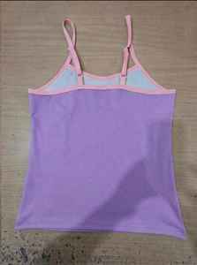 Quick Dry <b>Spaghetti</b> <b>Strap</b> Sports <b>Top</b> High Impact Workout Sleeveless Shirt For Fitness & Running - Product Image 2