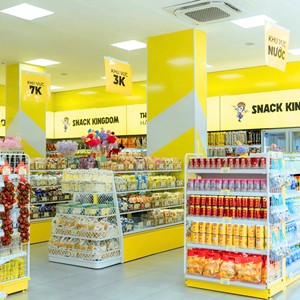 Estante de Góndola Personalizado Directo de Fábrica One Tech, Recubrimiento en Polvo, Duradero, Antioxidante, Antideslizante, para Tiendas de Snacks y Supermercados - Product Image 3