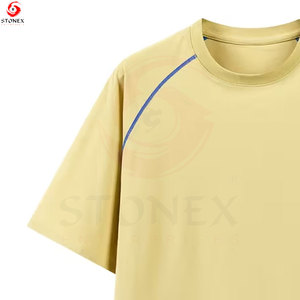 เสื้อยืดทรงโอเวอร์ไซส์สำหรับผู้ชาย ผ้าฝ้ายพรีเมียม ทรงหลวม คอกลม แขนสั้น แฟชั่นสตรีทแวร์ เสื้อยืดลำลองสำหรับทุกวัน - Product Image 3