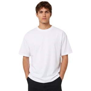 Custom drop shoulder mens <b>tshirt</b> Low MOQ for US Streetwear Brands with drop shoulder and dtg printing - Product Image 1