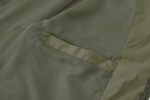 Veste coupe-vent imperméable pour homme, nouveau design, couleur unie, fermeture éclair, fabrication sur mesure, services OEM, toutes saisons, couleurs et logo personnalisés - Product Image 6