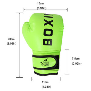 Gants de boxe d'entraînement en cuir véritable moulés à la main - Personnalisables, respirants, anti-humidité et légers - Product Image 4