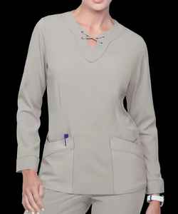 Uniforme Médico Personalizado de Manga Corta para Enfermeras, Conjunto de Uniformes de Hospital, Ropa de Trabajo de Lona de Secado Rápido y Transpirable Unisex para Hospitales - Product Image 3