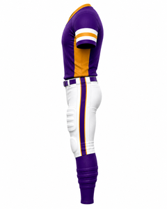 Ensemble d'uniformes de football américain sur mesure de haute qualité, tissu respirant et durable, maillot et pantalon pour entraînement et matchs. - Product Image 3