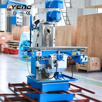 Fournisseur chinois Tengyang X6436, fraiseuse verticale universelle avec système de refroidissement, cône de broche ISO40, 220V, garantie de 2 ans