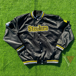 Custom Wholesale Team Letterman High Quality Fashion Men's Winter Varsity Bomber Winter <b>Jacket</b> 100% Satin - Product Image 1