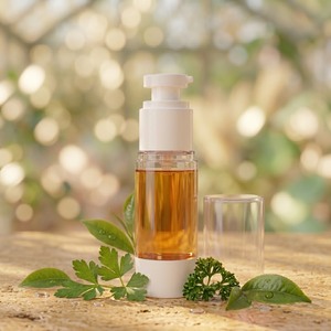 Sérum facial antioxydant à base de plantes avec graines de persil, thé vert et niacinamide OEM MOQ 700 pièces 30ml flacon pompe sans air - Product Image 3