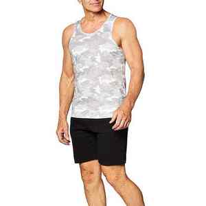 Camiseta sin mangas para hombre, 100% algodón, 230 GSM, con logo personalizado, deportiva, para gimnasio, color gris, al por mayor - Product Image 6