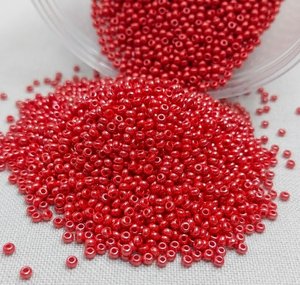 Perles de verre rondes Preciosa (Magenta) de 8'0 (20,32 cm) Modèle 98170, lot en vrac pour la fabrication de bijoux - Product Image 3