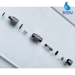 Đài Loan shinj kim loại nhỏ giọt Miễn Phí gia cầm trang trại làm mát <span class=keywords><strong>1</strong></span>/4 sương vòi phun - Product Image 2